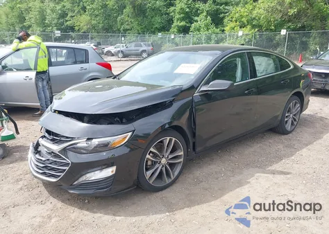 2021 Chevrolet Malibu Fwd Lt из США, поврежденный, VIN 1G1ZD5ST6MF072560